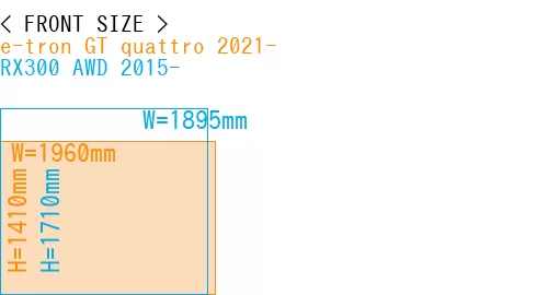 #e-tron GT quattro 2021- + RX300 AWD 2015-